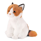 Мягкая Игрушка MAXITOYS Кот с Ярким Окрасом Калико Кэт 25 см
