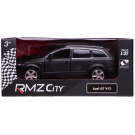 Машинка металлическая Uni-Fortune RMZ City серия 1:32 Audi Q7 V12 , инерционная, графит матовый цвет, двери открываются