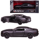 Машинка металлическая Uni-Fortune RMZ City серия 1:32 Chevrolet Camaro, инерционная, серый матовый цвет, двери открываются