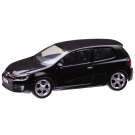 Машинка металлическая Uni-Fortune RMZ City 1:43 VW Golf GTI без механизмов, цвет черный,