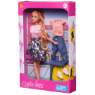 Игровой набор Кукла Defa Lucy Городская модница в блузе и юбке с дополнительным комплектом одежды 29 см