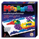 Мозаика d10+d15+d20/ 6 цветов/ 270 шт/ два поля 280х280х40.