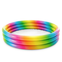 Бассейн надувной детский INTEX Rainbow Ombre Pool (Радужные переливы) от 2-х лет 147смx33см