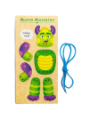Развивающая игрушка Мастер Игрушек Шнуровка Веселые монстрики Мирон Мохнатыч