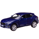 Машинка металлическая Uni-Fortune RMZ City серия 1:32 Maserati Levante GTS 2019, инерционная, цвет синий, двери открываются