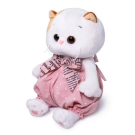 Мягкая игрушка BUDI BASA Кошка BABY Ли-Ли BABY в песочнике в горошек 20 см
