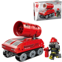 Конструктор Qman серия MineCity Пожарный вездеход 112 деталей