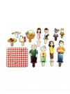 Игровой набор Woodlandtoys Семья 15*10