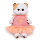 Мягкая игрушка BUDI BASA Кошка Ли-Ли в платье с короной 27 см
