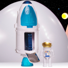 Игровой набор Junfa Покорители космоса: Полет космического корабля, свет звук