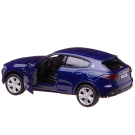 Машинка металлическая Uni-Fortune RMZ City серия 1:32 Maserati Levante GTS 2019, инерционная, цвет синий, двери открываются