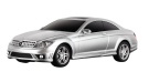 Машина р/у 1:24 Mercedes CL63 AMG цвет серебряный 2.4G