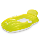 Матрас-лодка надувной INTEX CHILL 'N FLOAT LOUNGES салатовый, 163*104 см