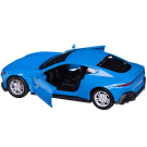 Машинка металлическая Abtoys АвтоСити 1:36 "Спортивная-2", инерционная с открывающими передними дверцами , синяя, свет, звук