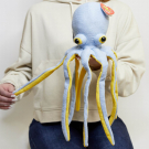 Мягкая игрушка Abtoys Knitted Осьминог вязаный, 45 см