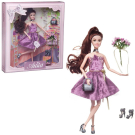 Кукла Junfa Atinil (Атинил) Звезда эстрады (в вечернем платье) в наборе с сумочкой и аксессуарами 28см