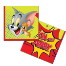 Салфетки бумажные ND Play Tom&Jerry трехслойные, 12 штук