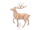 Сборная деревянная модель Чудо-Дерево Животные Благородный олень"