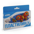 Пластилин LORI Классика 6 цветов по 20 гр