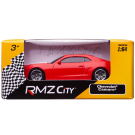 Машинка металлическая Uni-Fortune RMZ City 1:64 Chevrolet Camaro, без механизмов, цвет матовый красный