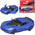 Машинка Welly 1:38 2017 CHEVROLET CORVETTE Z06 синяя