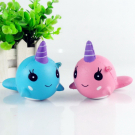 Игрушка-антистресс Junfa Мялка-сквиши Кит, 12см.