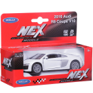 Машинка Welly 1:38 2016 AUDI R8 V10 белая