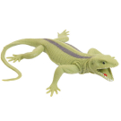 Фигурка Abtoys Юный натуралист Рептилии Ящерица (светло-зеленая с полоской на спине), термопластичная резина