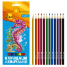 Набор акварельных карандашей Лео Ярко 12 цветов