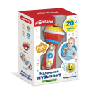 Музыкальная игрушка Азбукварик Маленький музыкант Микрофончик, красный