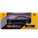 Машинка металлическая Uni-Fortune RMZ City 1:64 The Bentley Continental GT 2018 (цвет черный матовый)
