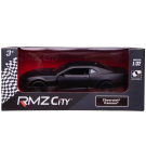 Машинка металлическая Uni-Fortune RMZ City серия 1:32 Chevrolet Camaro, инерционная, серый матовый цвет, двери открываются