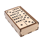 Настольная игра Десятое королевство Домино деревянное Точки 28 фишек 50х25мм