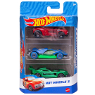 Набор машинок Mattel Hot Wheels 3 машинки №1