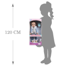 Кукла Junfa Ardana Baby в серебристом жилете 45 см