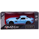 Машинка металлическая Uni-Fortune RMZ City серия 1:32 Mercedes-Benz GT S AMG 2018, инерционная, цвет голубой, двери открываются
