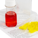 Набор для опытов LORI Химические опыты Несмешивающие среды Красно-жёлтая