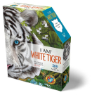 Пазл контурный MADD CAPP Белый тигр 300 деталей