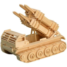 Сборная деревянная модель Чудо-Дерево Военная техника Ракетная установка (8 пластин)