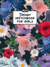 Блокнот Проф-Пресс Скетчбук My Art Trendy Sketchbook for Girls Цветы