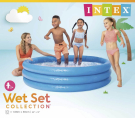 Бассейн надувной детский INTEX "Crystal Blue Pool" 168х41см. (от 3-х лет)