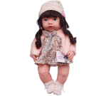 Пупс-кукла "Baby Ardana", в платье и розовой шубке, в наборе с аксессуарами, в коробке, 40см