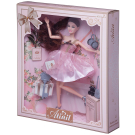 Кукла Junfa Atinil (Атинил) Мой розовый мир в платье с двухслойной юбкой, 28см, шатенка