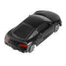 Машина металлическая RMZ City 1:64 Audi R8 Coupe 2019, без механизмов, чёрный матовый цвет