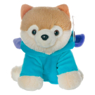 Мягкая игрушка Abtoys Модные питомцы Собачка в синем костюме Монстрика 18см