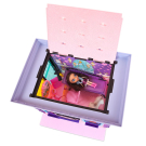 Игровой набор Abtoys В гостях у куклы "Модный дом" в наборе с куклой и мебелью, 58 деталей, в коробке, 46,5x7,5x31 см