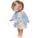 Кукла Junfa 20 см с платиновыми волосами в модной одежде