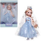 Кукла Junfa Ardana Princess с короной в роскошном голубом платье 2 вида в подарочной коробке 30 см