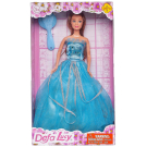 Кукла Defa Lucy в длинном вечернем платье с расческой, 29 см