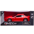 Машинка металлическая Uni-Fortune RMZ City серия 1:32 Maserati GranTurismo MC 2018, цвет красный, двери открываются